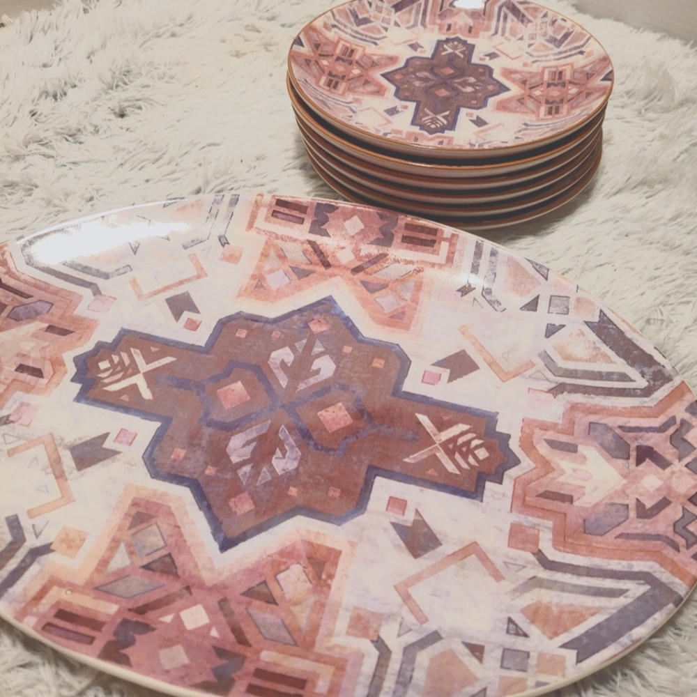 Hobby Lobby Plate and Serving Platter Set